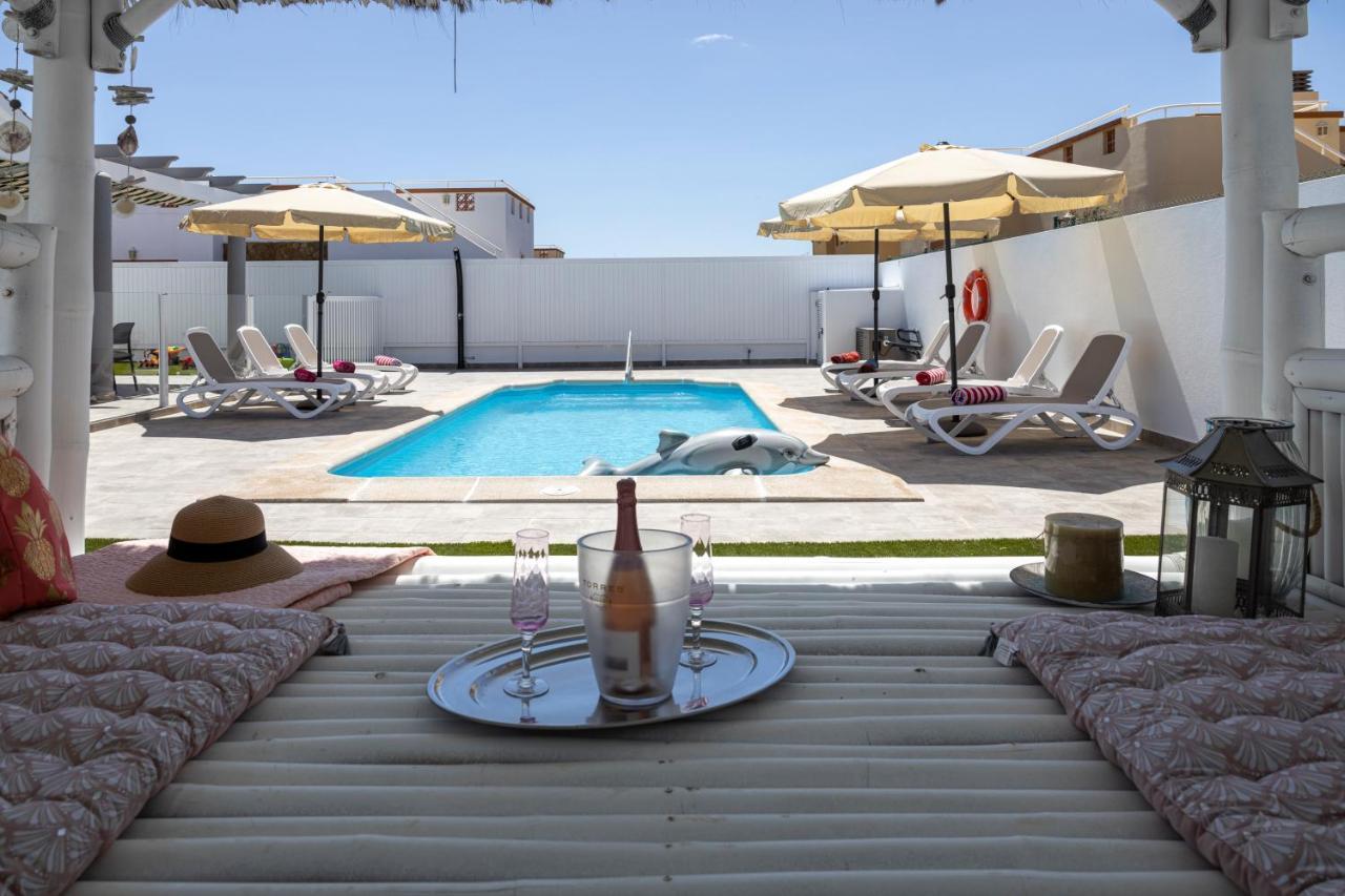 Ideal For Family Holidays, Near Beach And Golf- Casa James La Guirra Kültér fotó